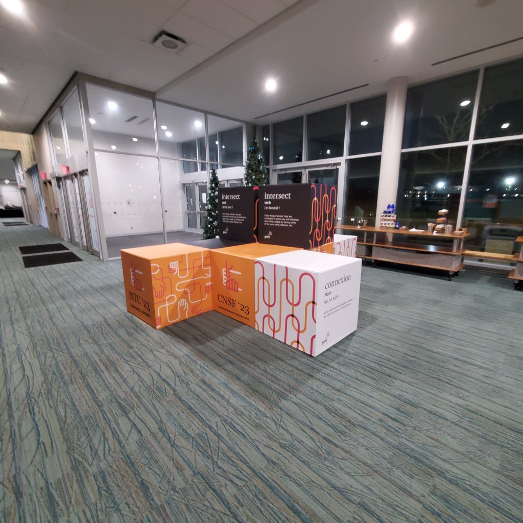 NTC/CNSF '23 - Branded Cube Displays