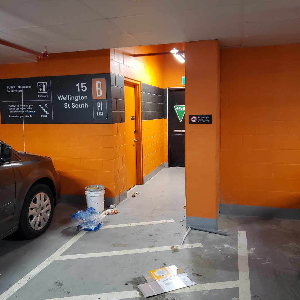 Parking Garage Wayfinding & Traffic Safety Signage