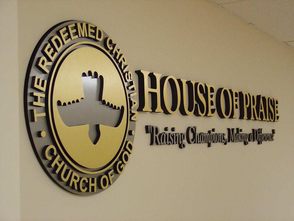 3D Dimensional Interior Sign