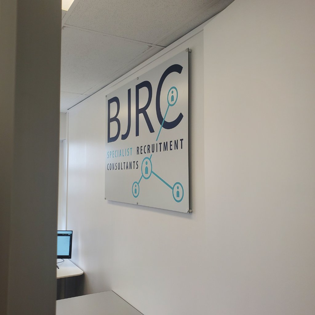 BJRC - Hallway Sign View