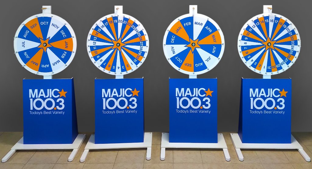 Majic 100 Spinning Wheels