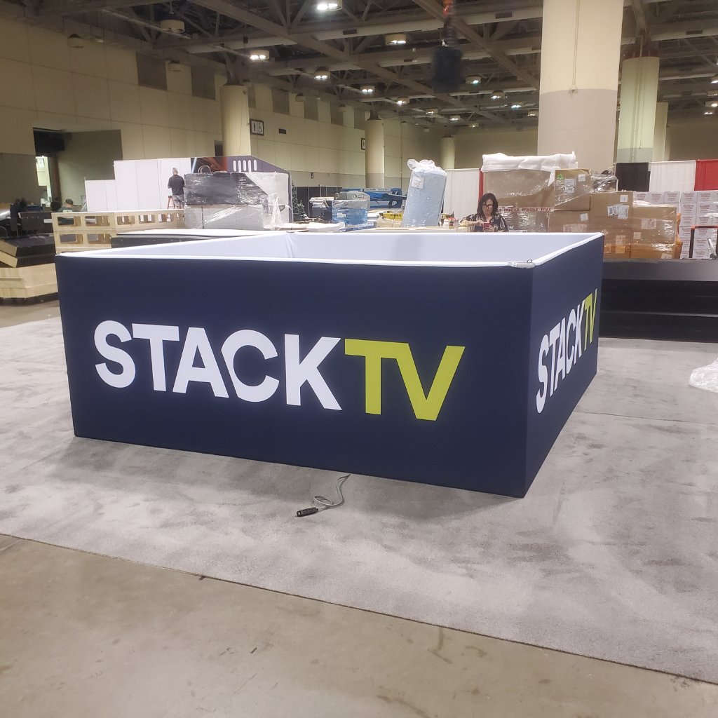 StackTV - Branded Display Counter