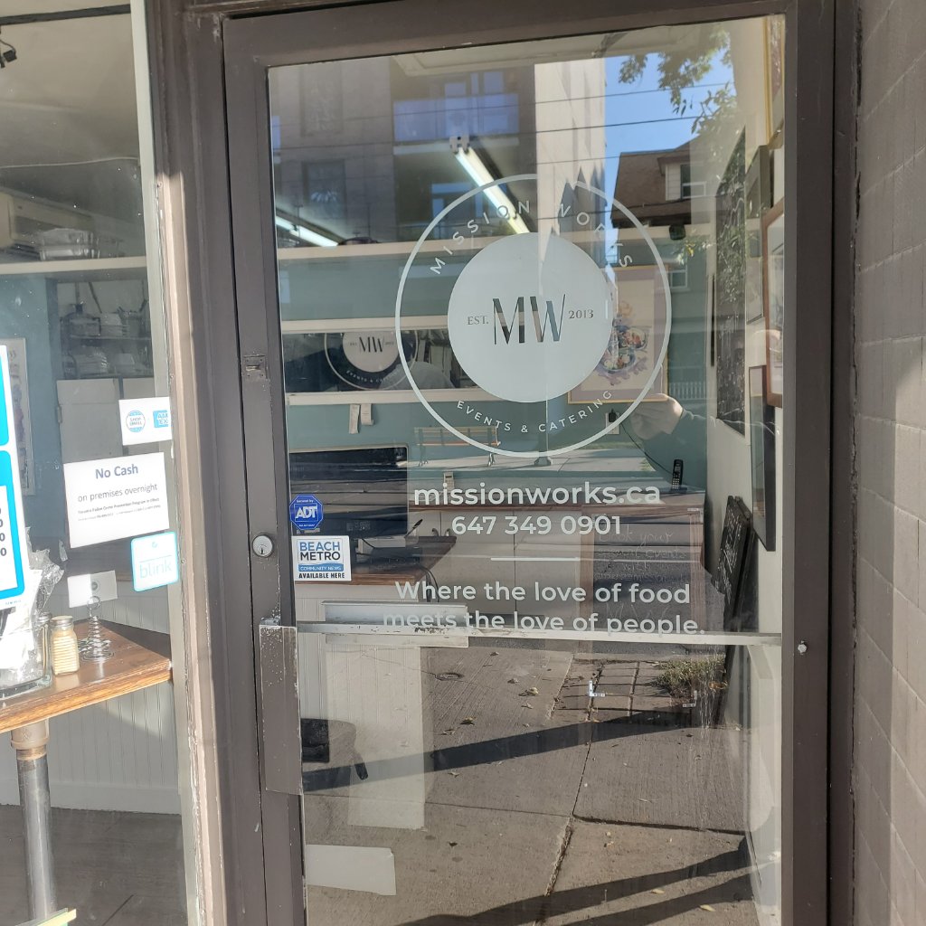 Mission Works - Door Decal