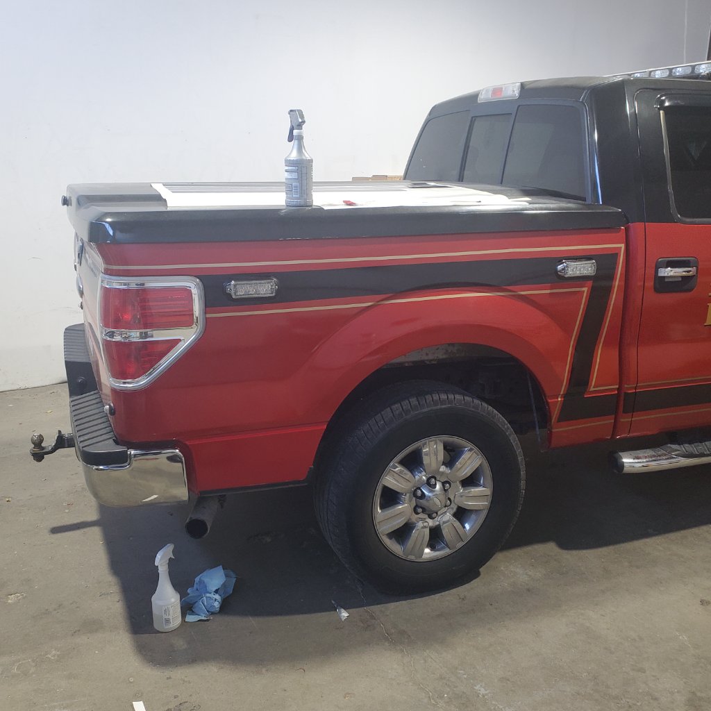 No. 7 Fire Truck - Rear Tailgate View