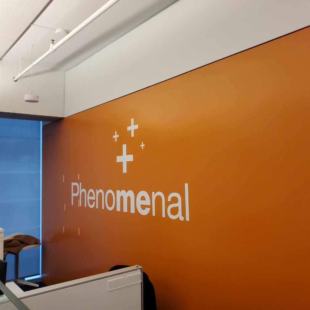 PwC Canada - Phenomenal Orange Wall