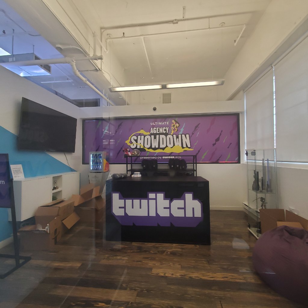 Twitch Agency Showdown - Gaming Room Wide View