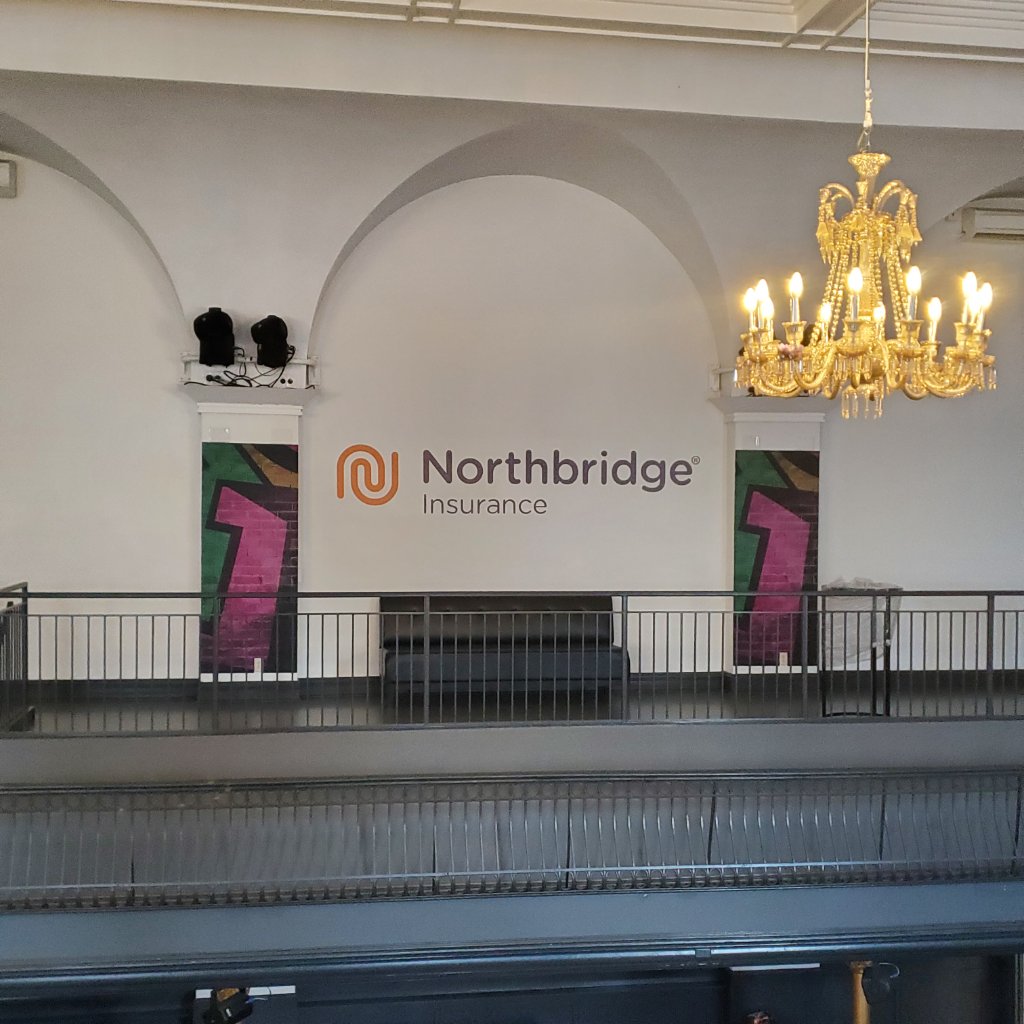 Northbridge Insurance - Ballroom Wall Branding