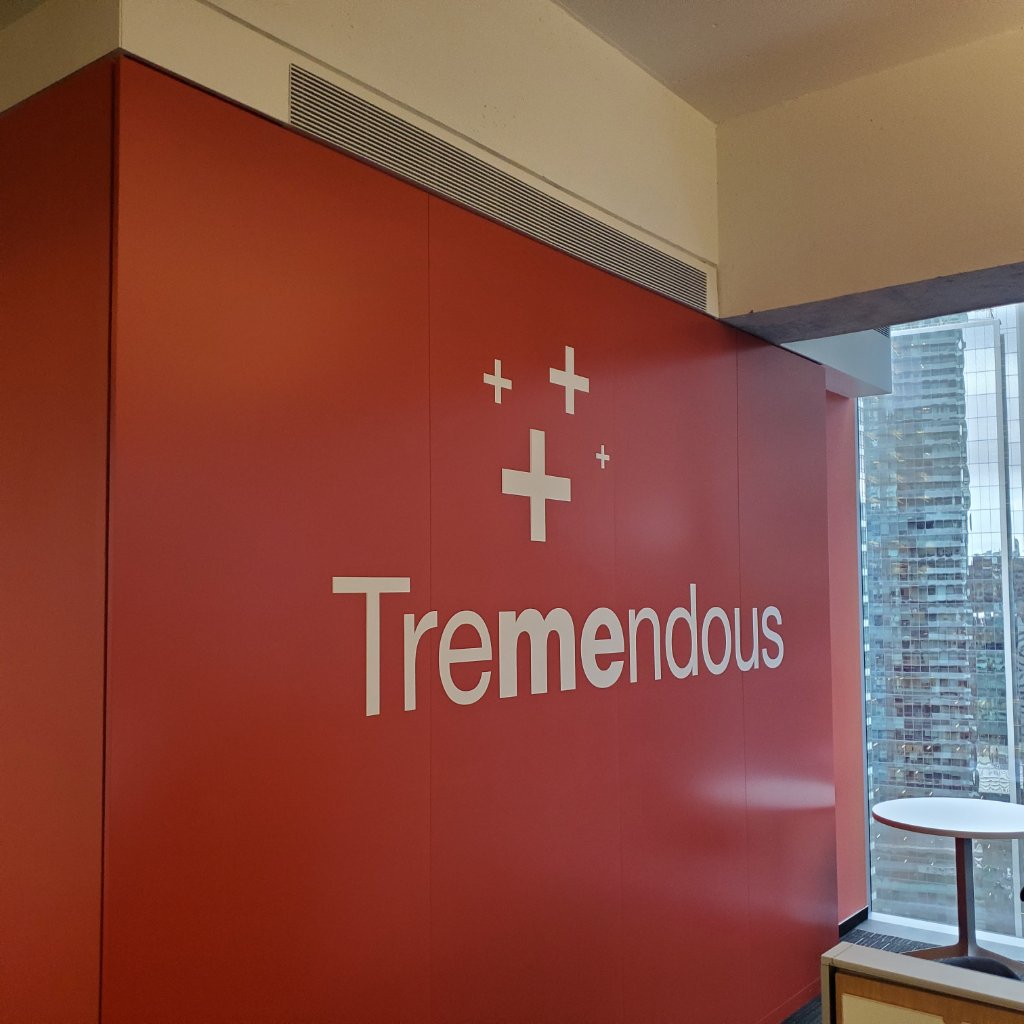 PwC Canada - Tremendous Red Corner Wall