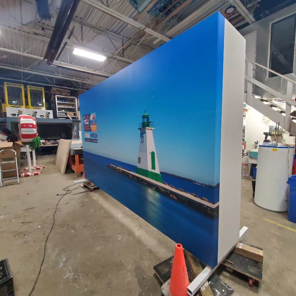 2024 World Rowing Championships - Display Wall Back View