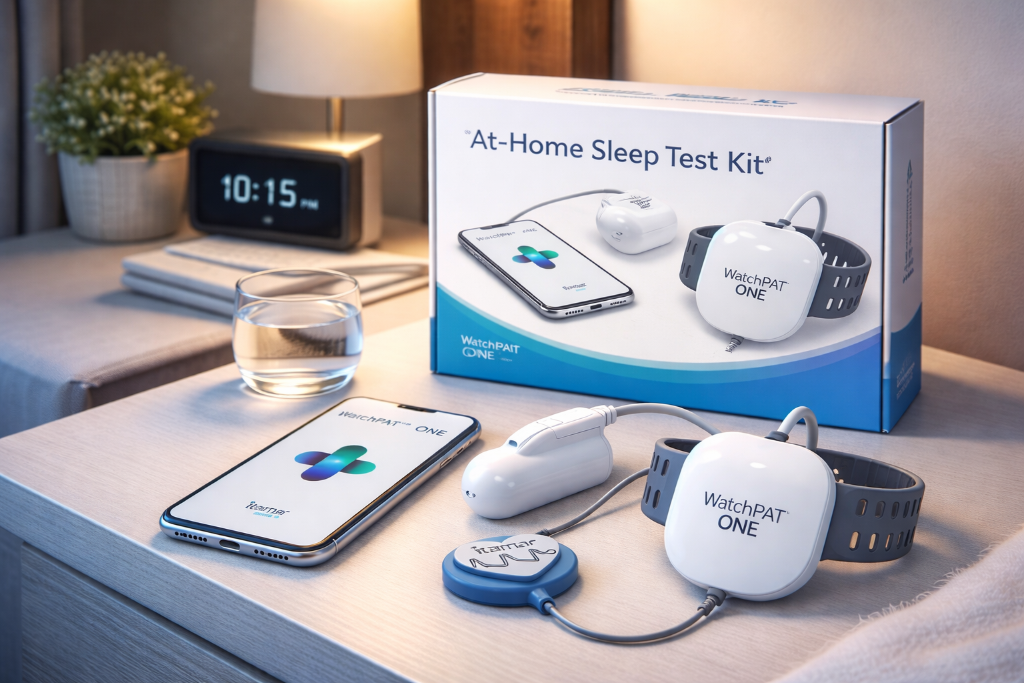 Sleep test device