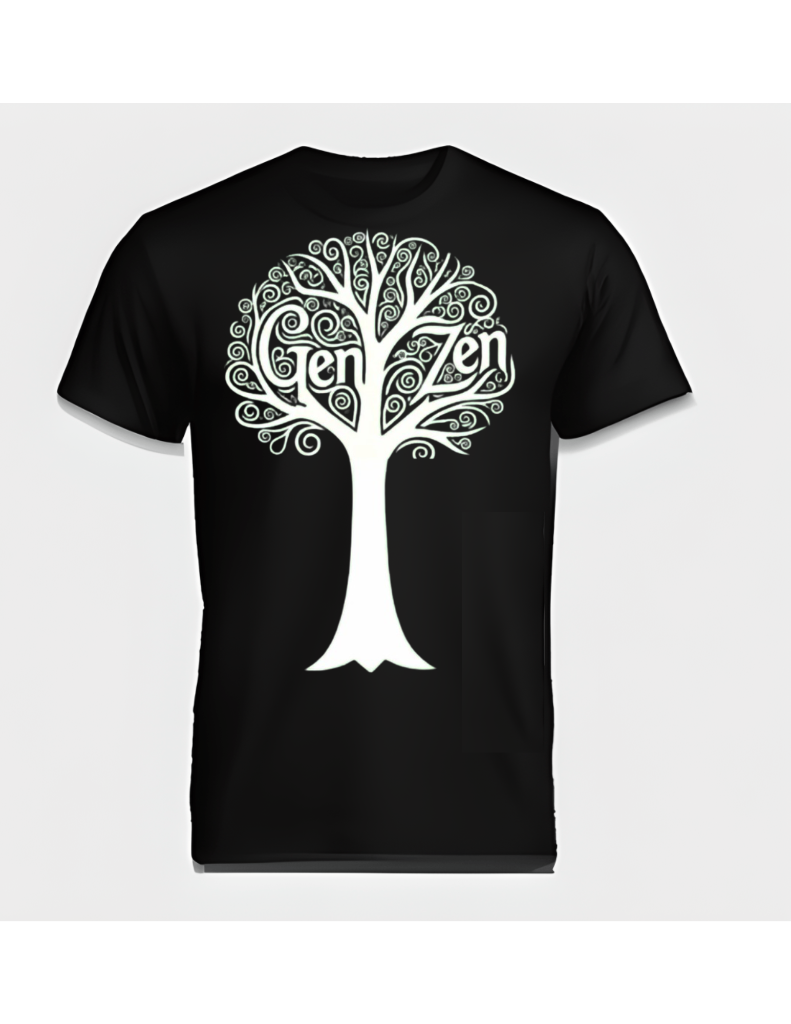 Gen Zen White Tree T-Shirt