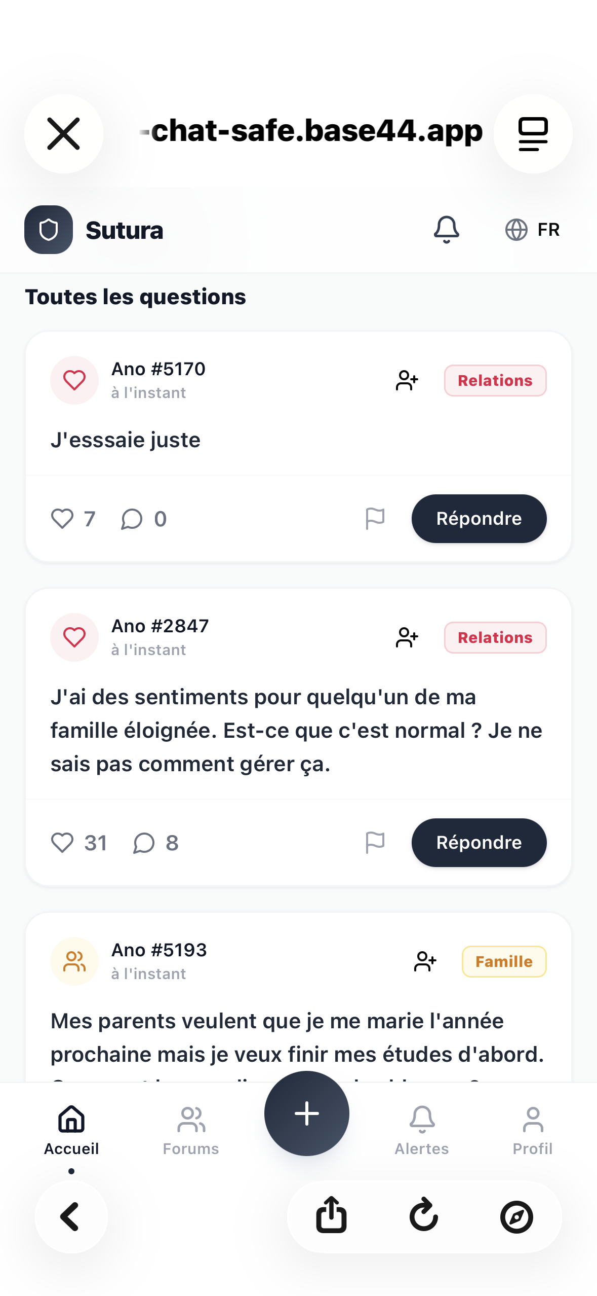 Sutura template preview