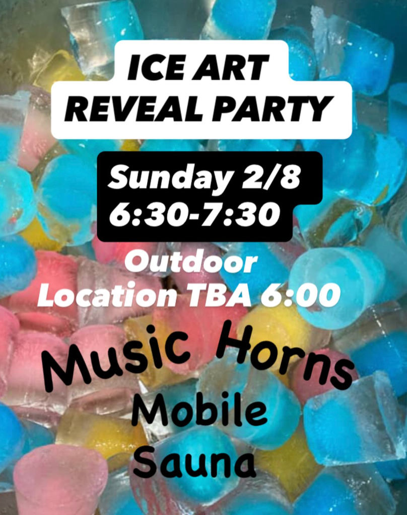 Ice Art Reveal Party