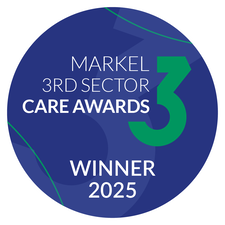 Markel 3rd Sector Care Awards Winner 2025