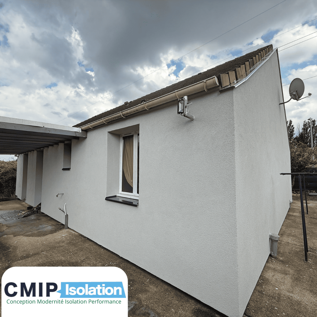 Isolation thermique par extérieur à Damparis