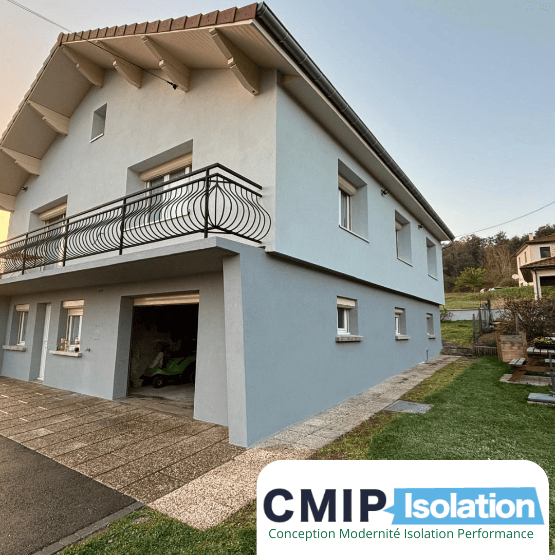 Isolation thermique par extérieur à Bellegarde-Poussieu