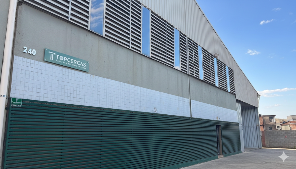 Fachada da sede TOPCERCAS - Rua Adelaide Rocha, 240 - Belo Horizonte MG