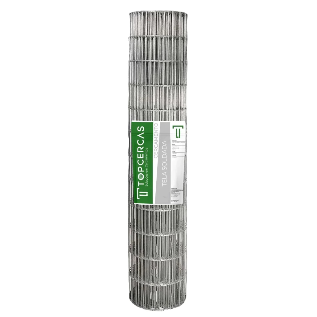 Tela Soldada - Tela galvanizada para cercamento de terrenos, chácaras e áreas industriais. - Instalação profissional TOPCERCAS