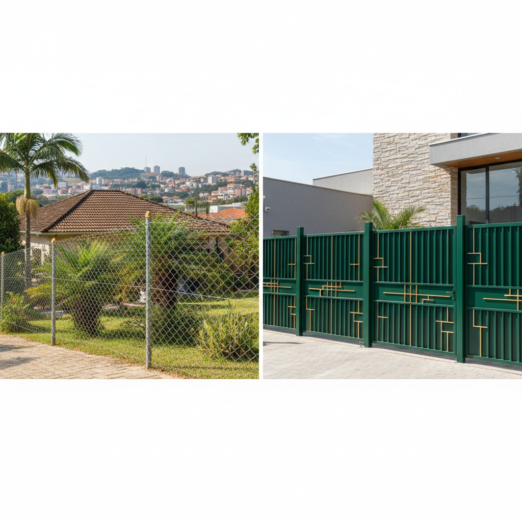 Alambrado ou Gradil: Qual a Diferença e Onde Usar em BH - TOPCERCAS Belo Horizonte