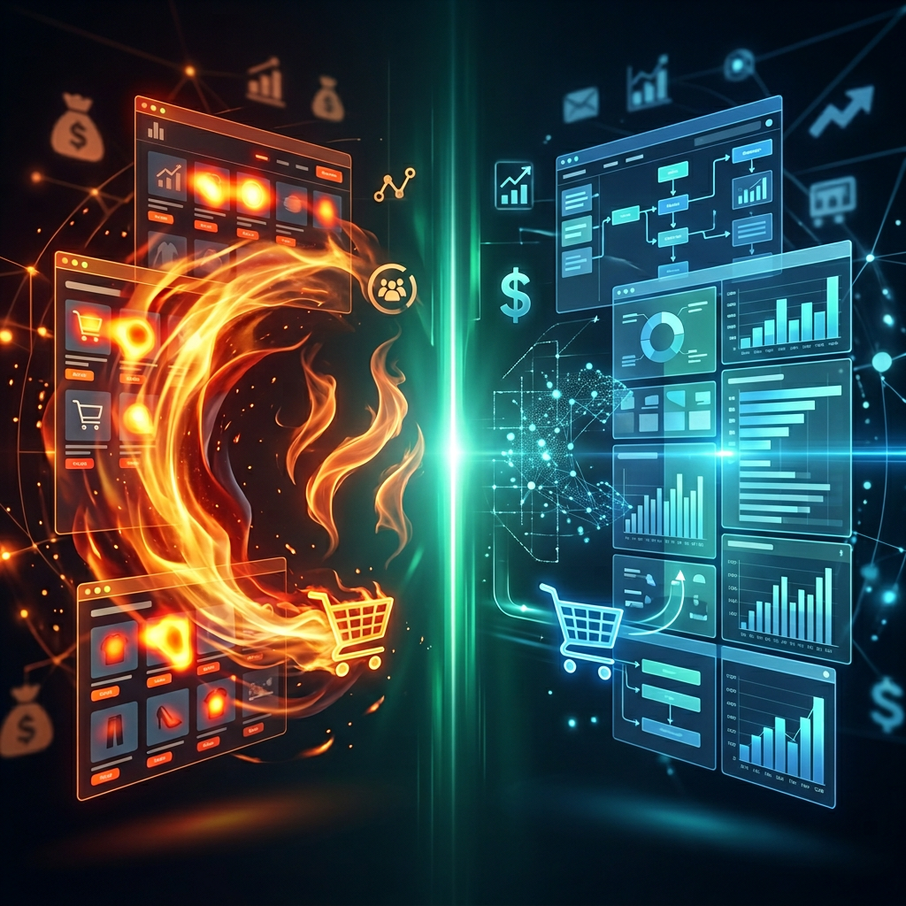 Hotjar vs. Microsoft Clarity: Choosing the Best Heatmap Tool for E-Commerce Success