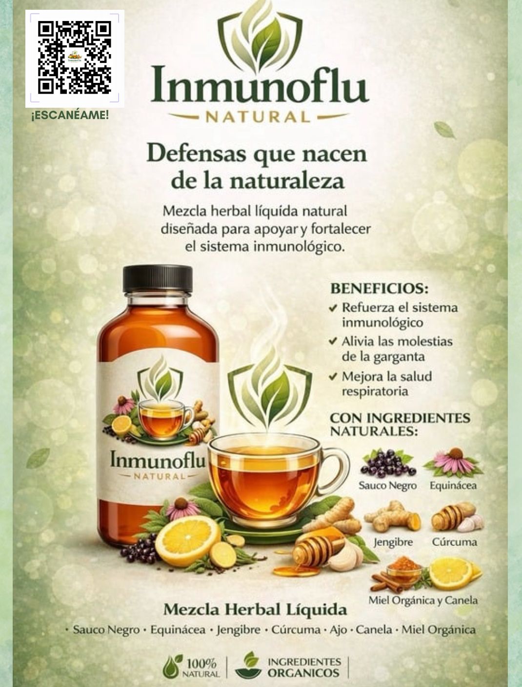 InmunoFlu Natural template preview