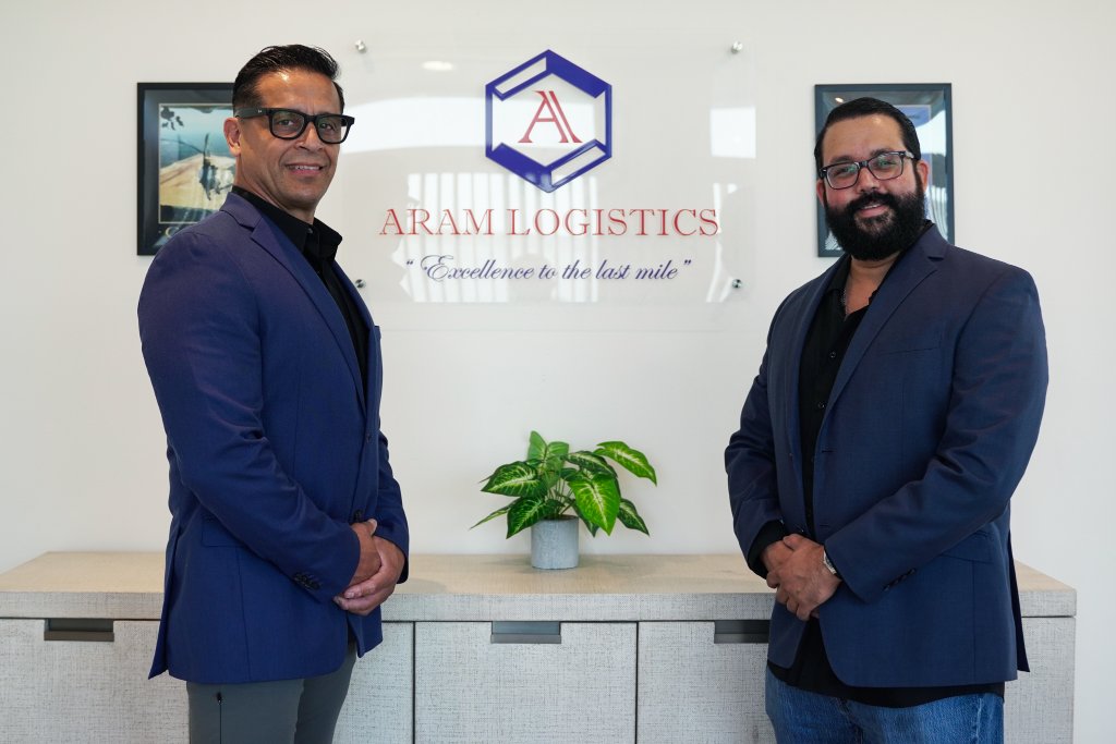 Sam and Alvaro - Founders of Aram Logistics