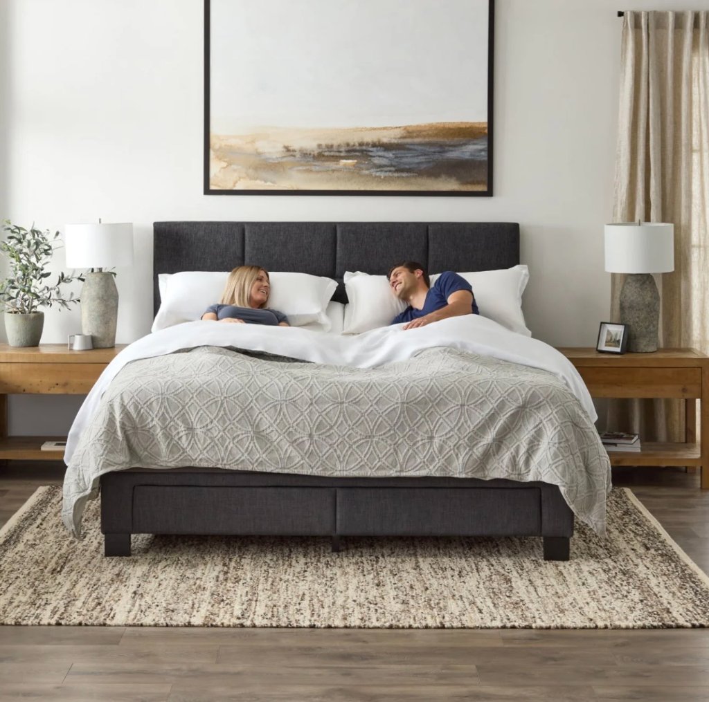 Couple on mattress