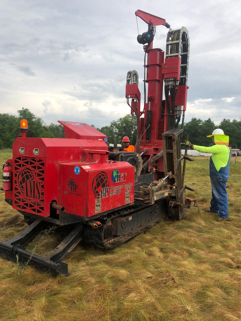 IET environmental remediation and drilling field operations