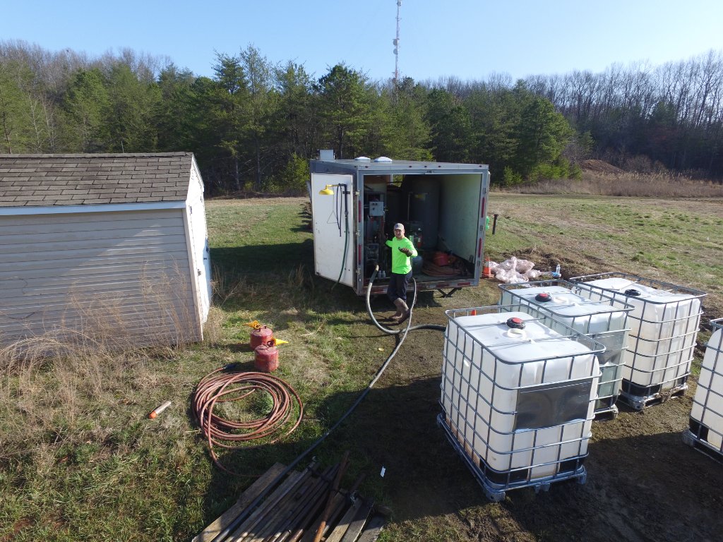 IET environmental remediation and drilling field operations