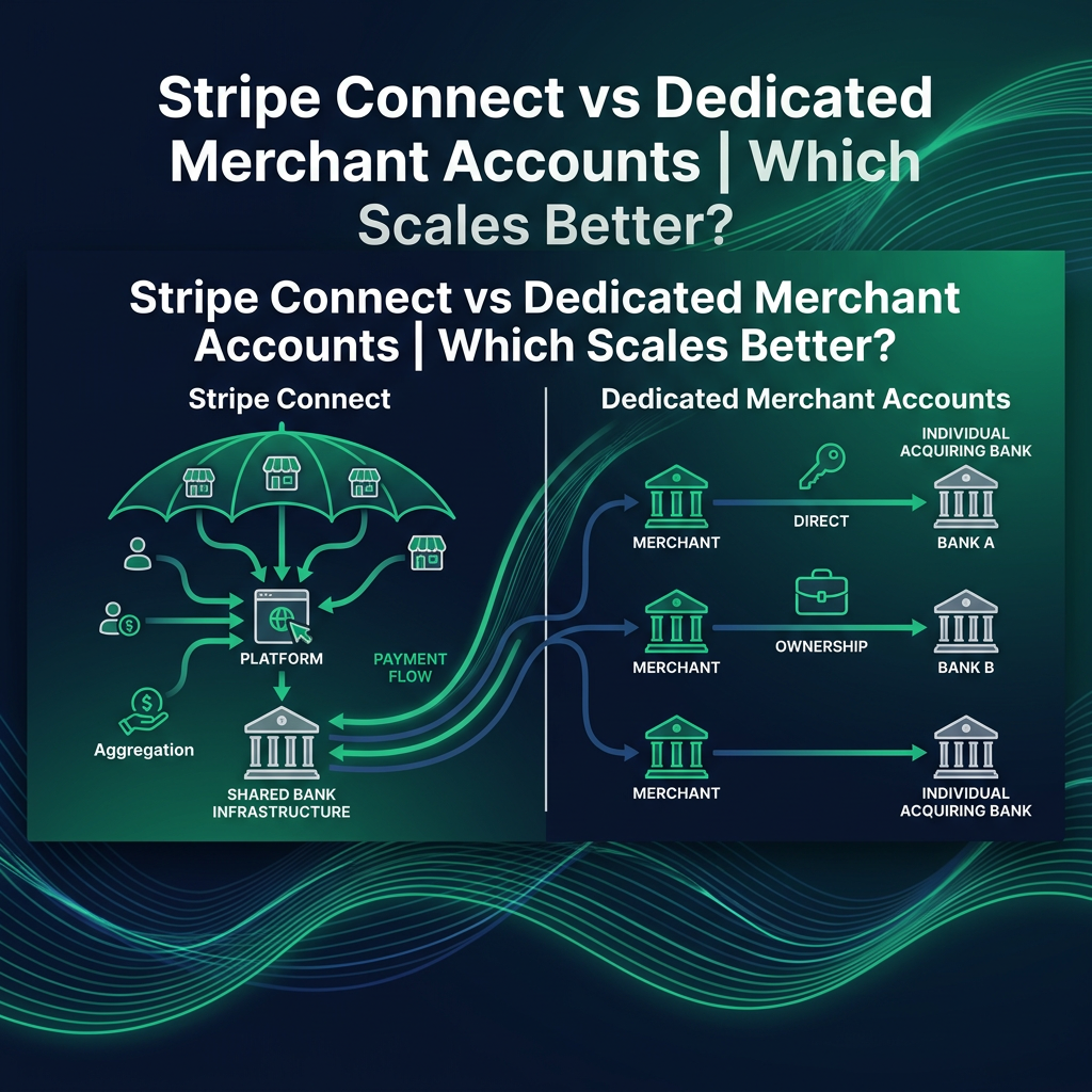 Stripe Connect vs Dedicated Merchant Accounts: What Scalable Ecommerce and Platforms Should Choose