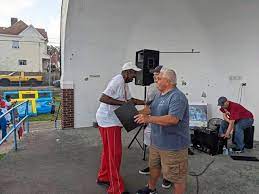 Meeting with community members