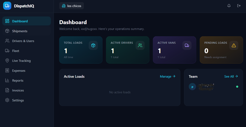 Dashboard