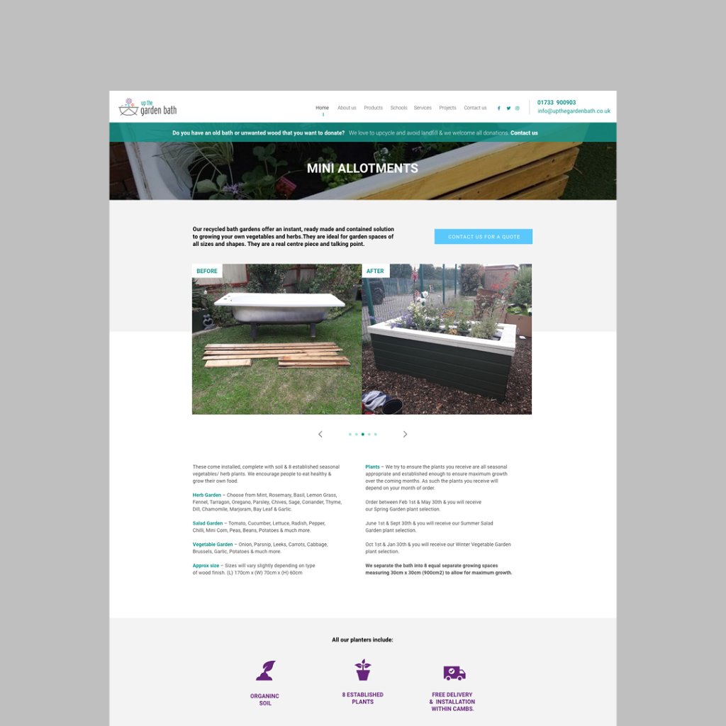 Up The Garden Bath case study