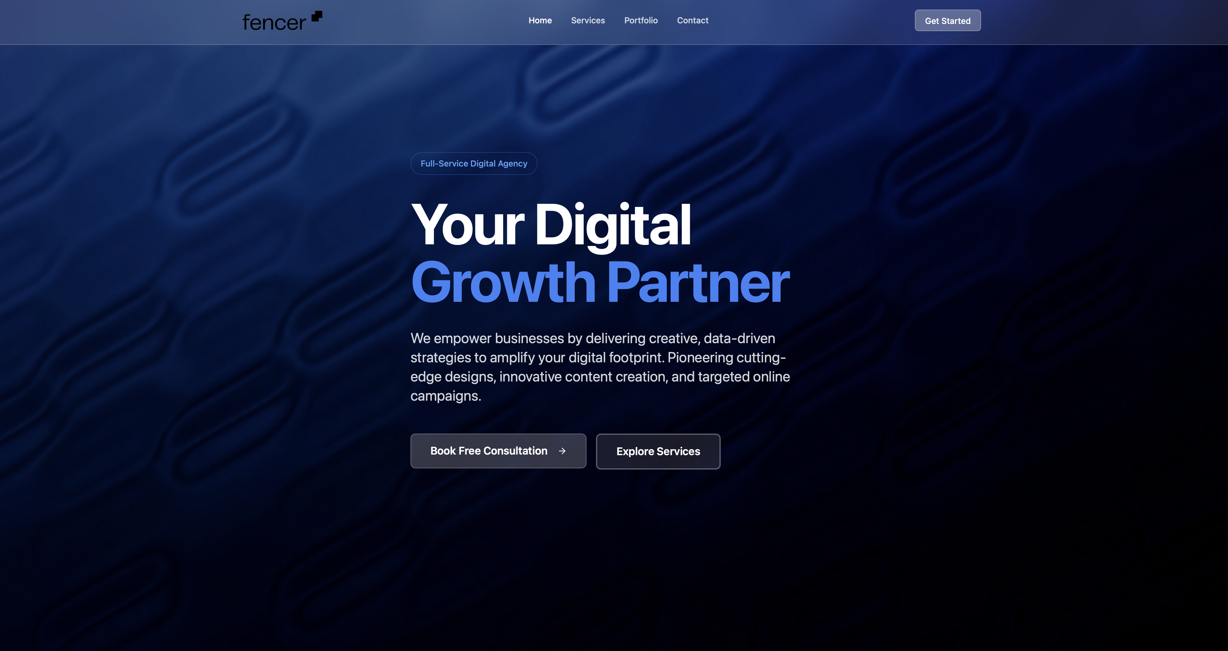 Sales-Driven Business Website template preview
