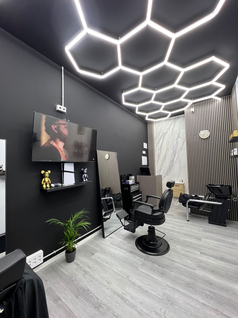 New Look Barbershop Interior