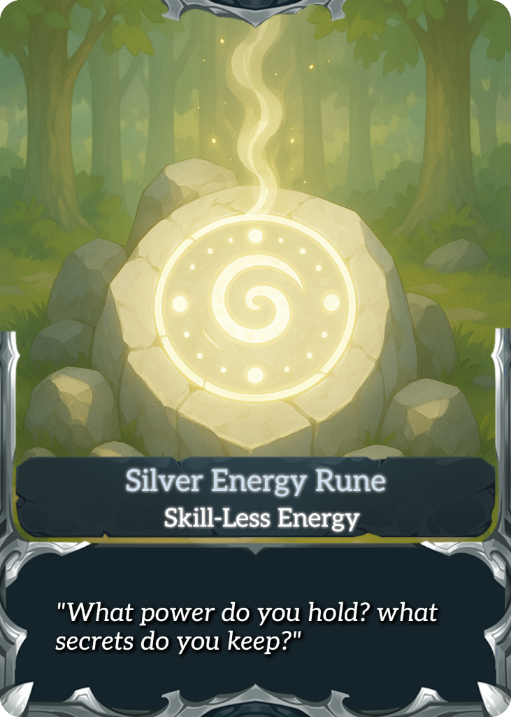 Silver Energy Rune