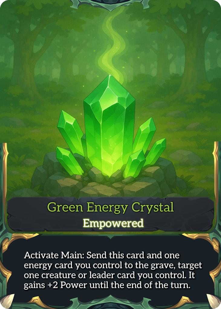 Green Energy Crystal