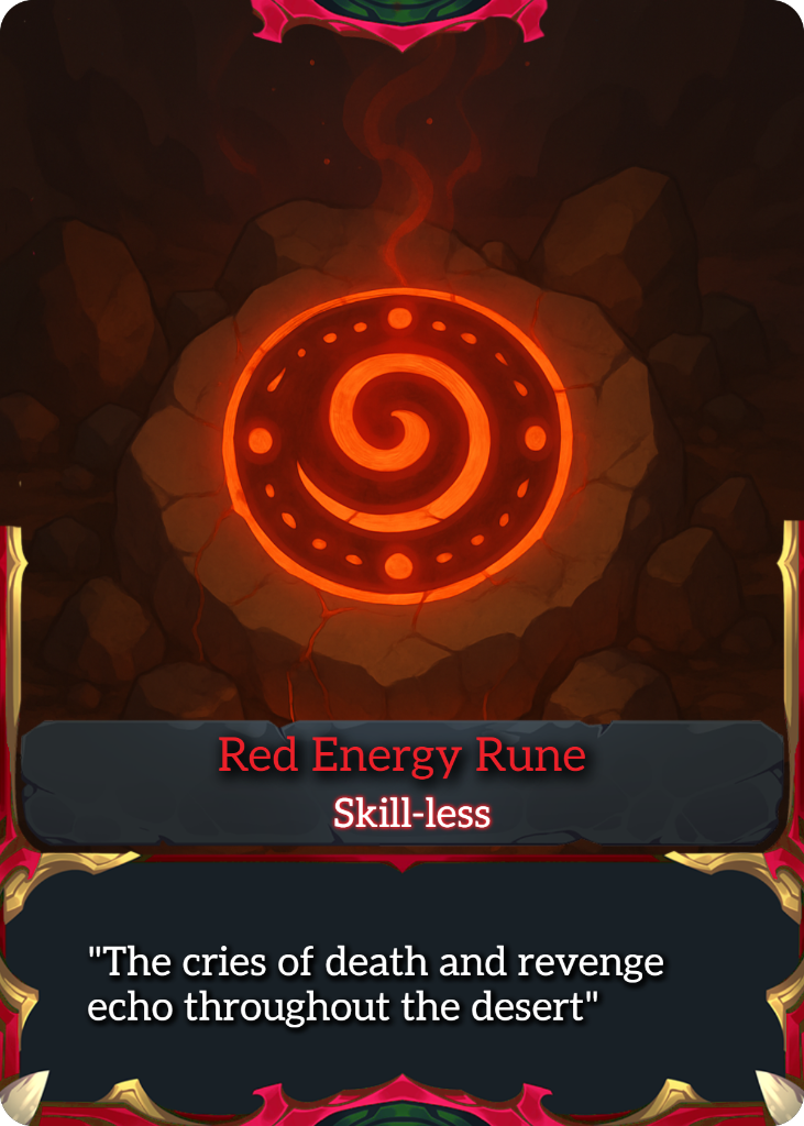 Red Energy Rune