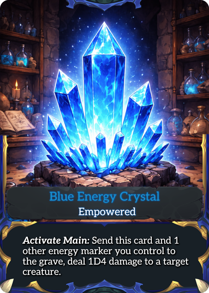 Blue Energy Crystal