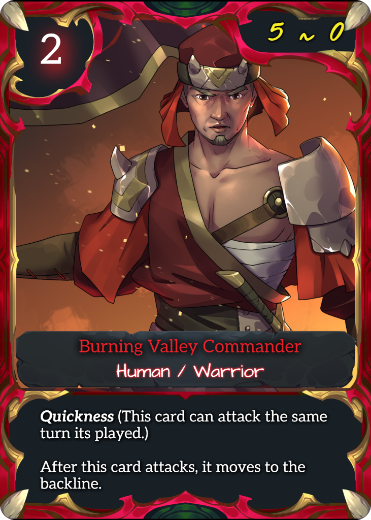 Burning Valley Commander