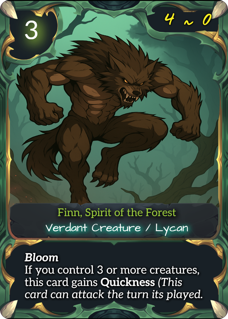 Finn, Spirit of the Forest