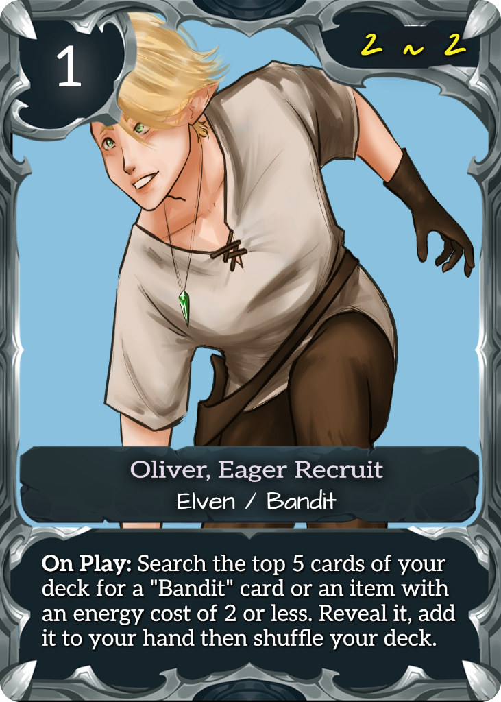 Oliver, Eager Recruit