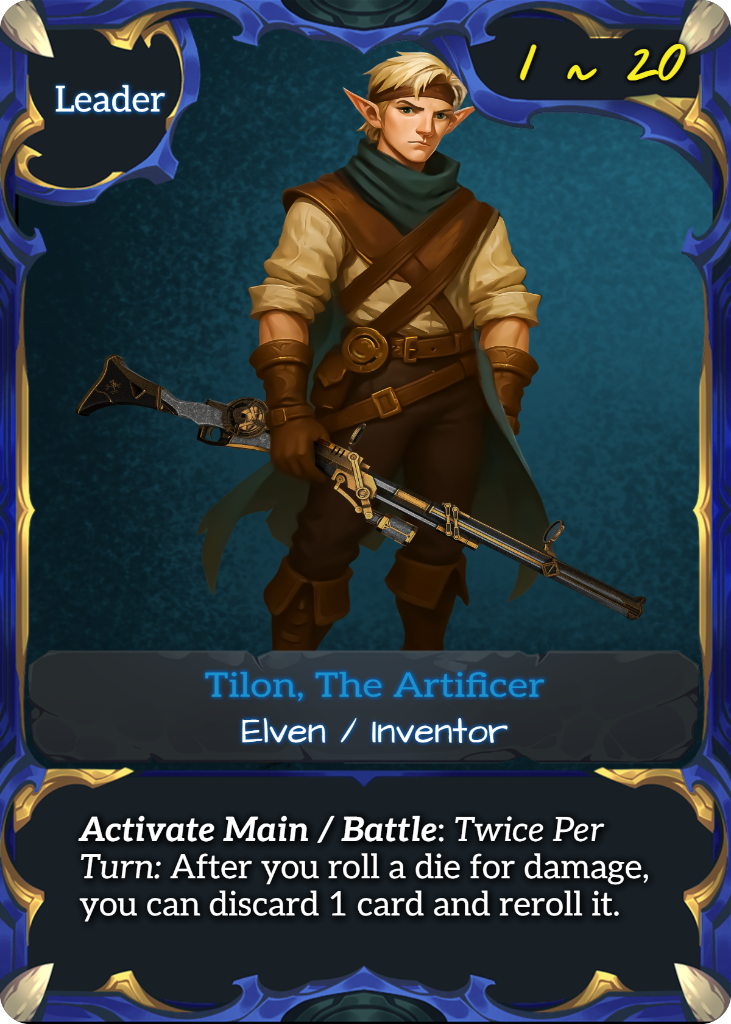 Tilon, The Artificer