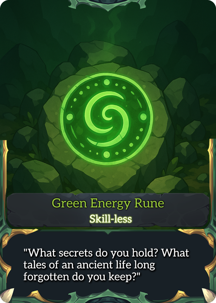 Green Energy Rune
