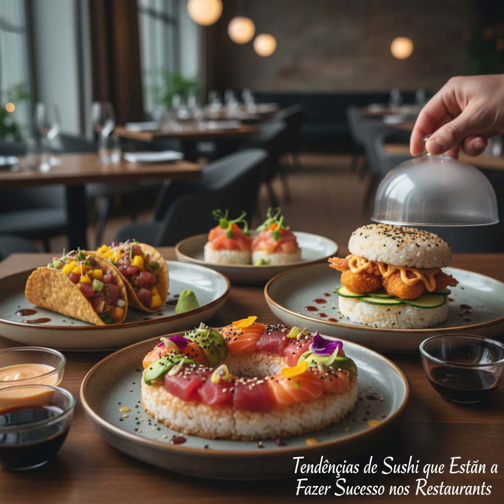 Tendências de Sushi que Estão a Fazer Sucesso nos Restaurantes