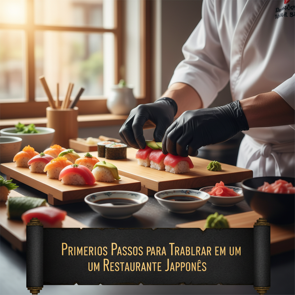 Primeiros Passos para Trabalhar em um Restaurante Japonês