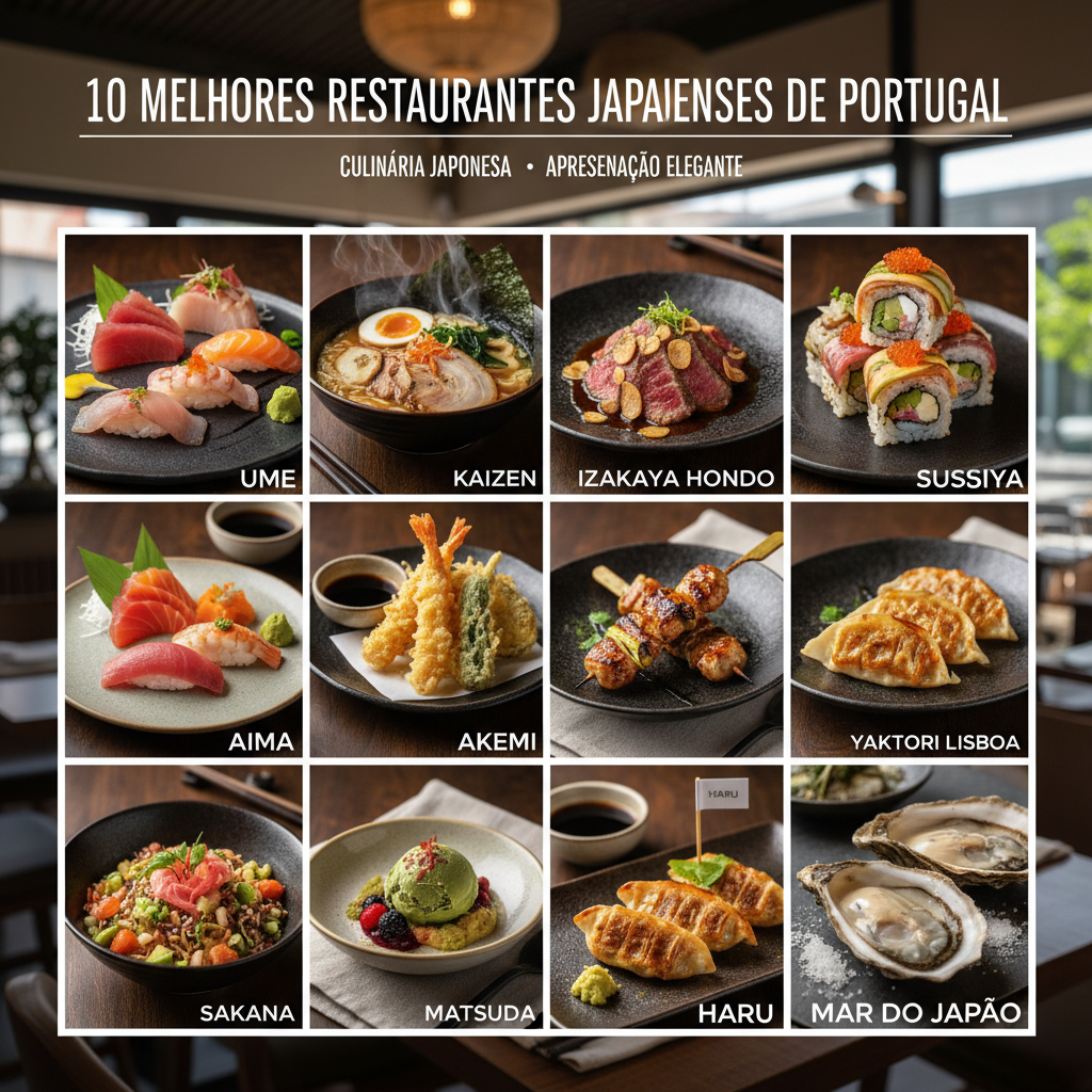 10 melhores restaurantes japoneses de portugal.