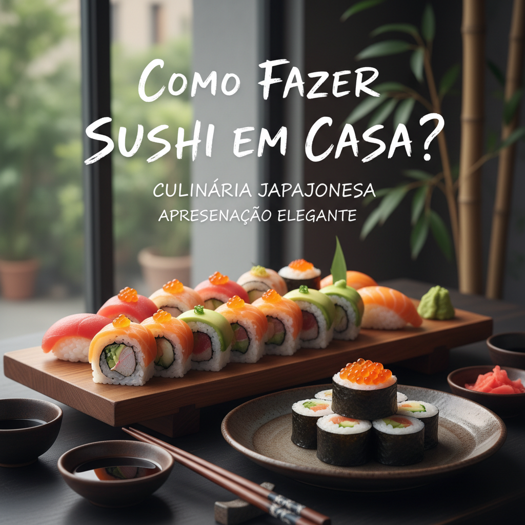 Como fazer sushi em casa?
