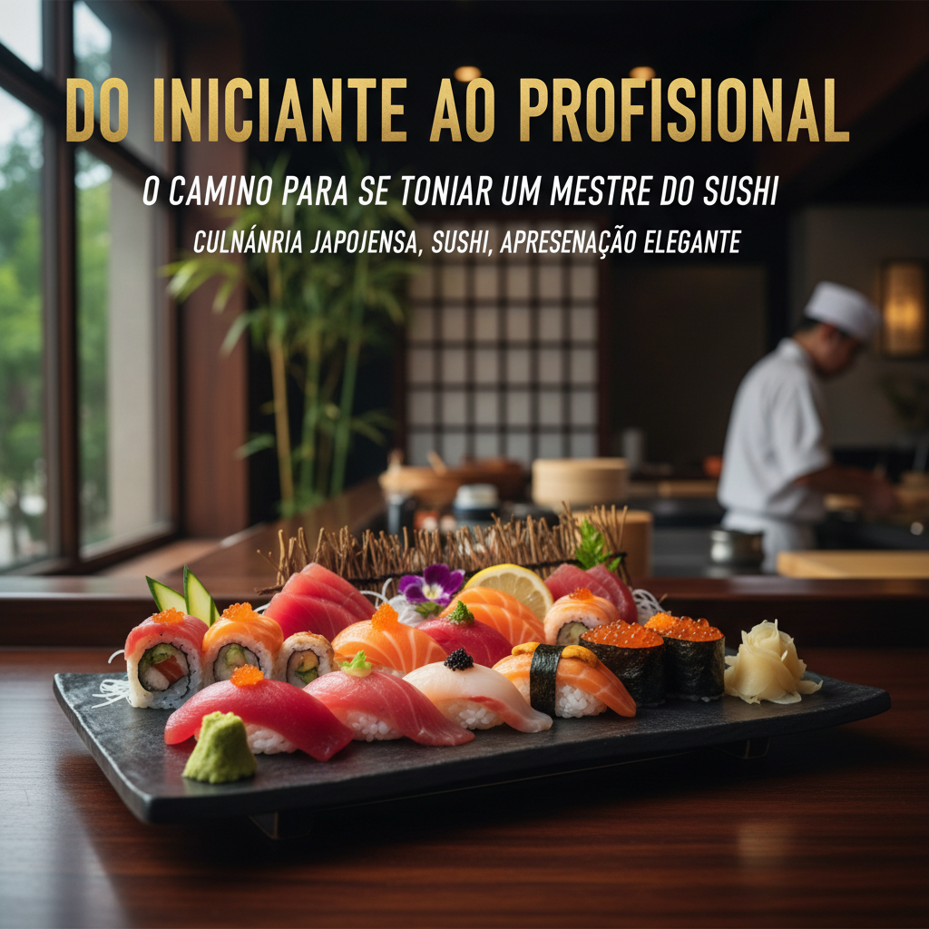 Do Iniciante ao Profissional: O Caminho para se Tornar um Mestre do Sushi