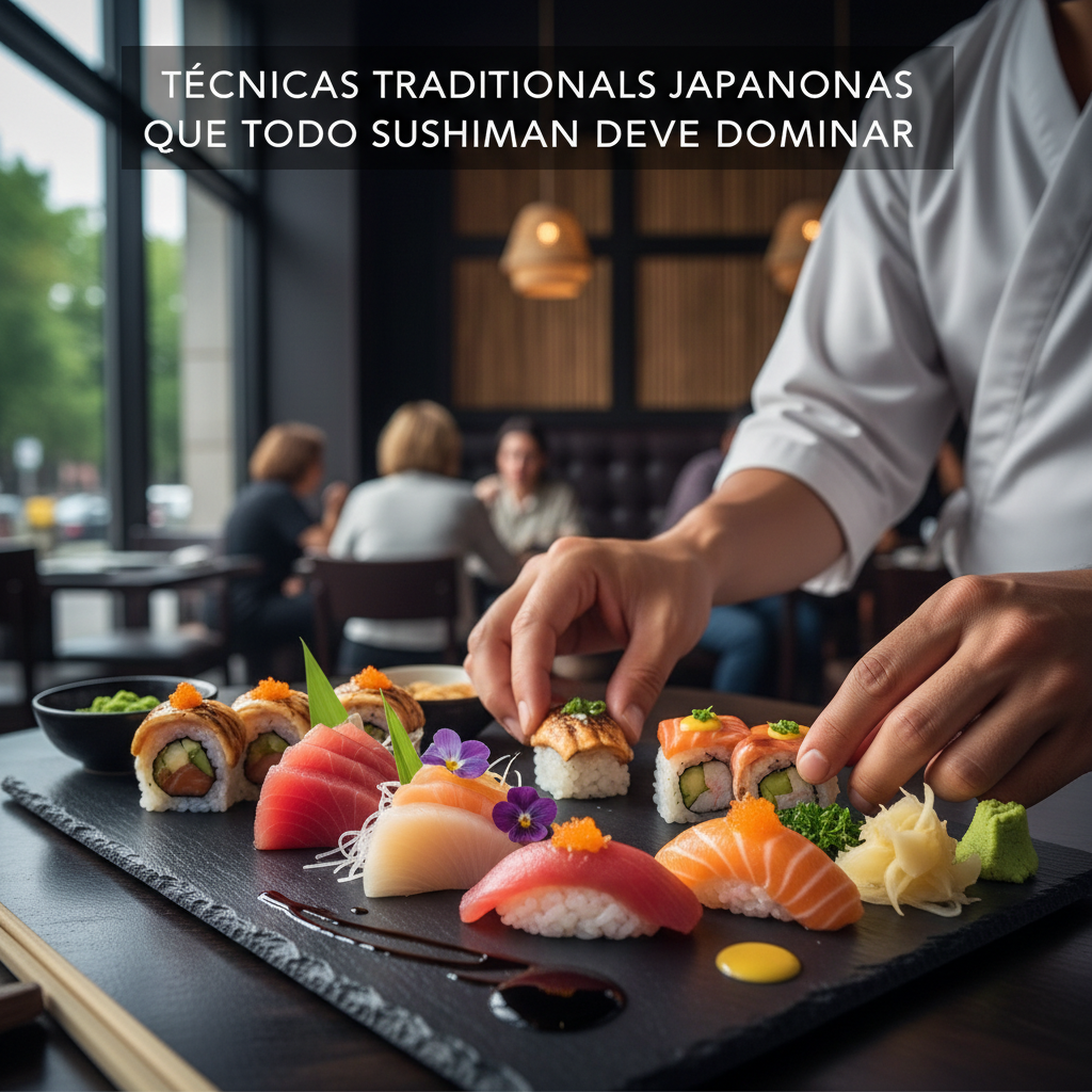 Técnicas Tradicionais Japonesas que Todo Sushiman Deve Dominar